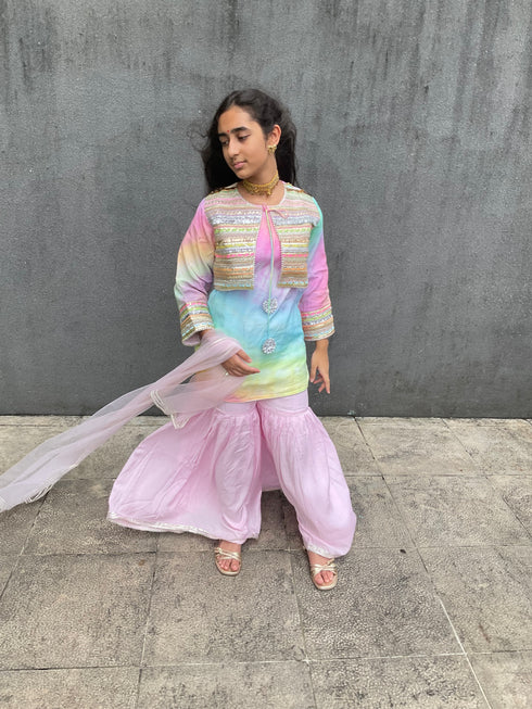 Rang - Sharara Set
